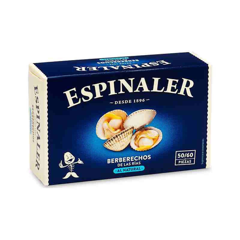 BERBERECHOS AL NATURAL 50/60 LATA OL-120